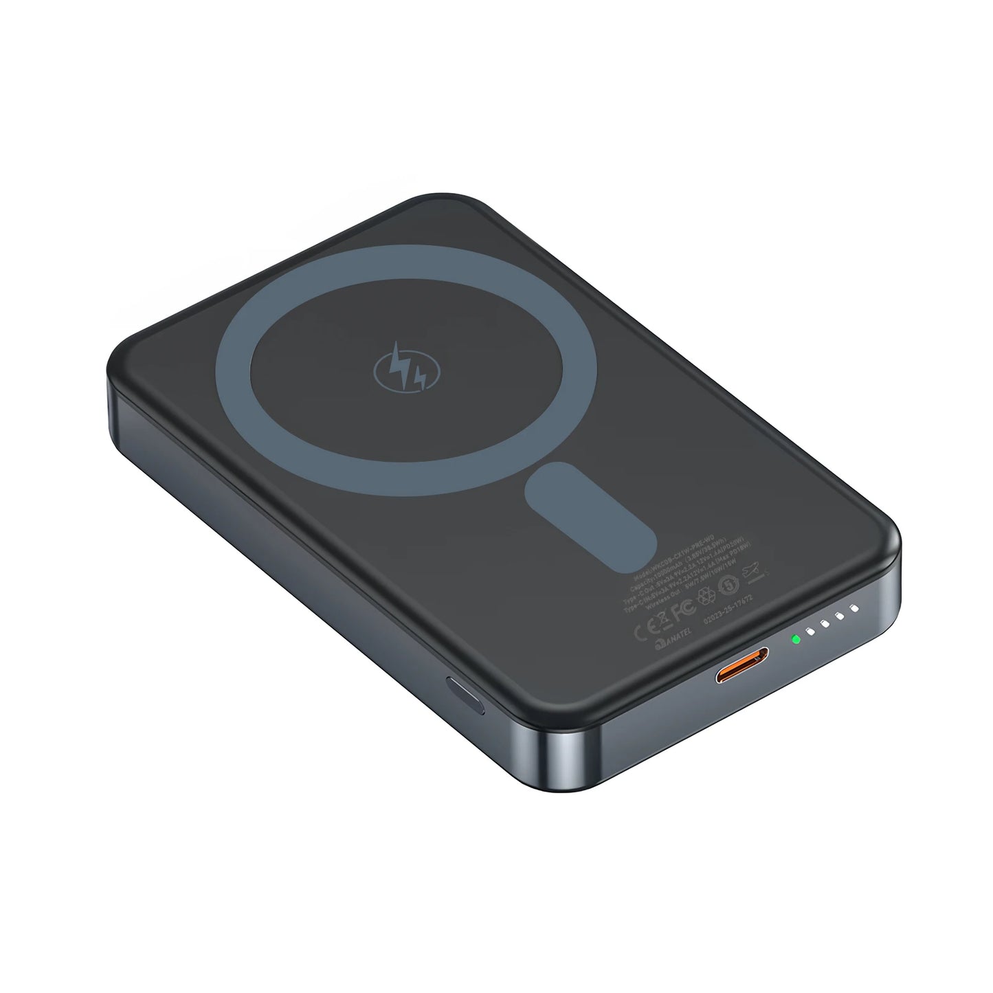Power Bank Magnético Coibel com Carregamento Sem Fio Portátil