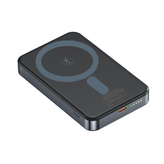 Power Bank Magnético Coibel com Carregamento Sem Fio Portátil