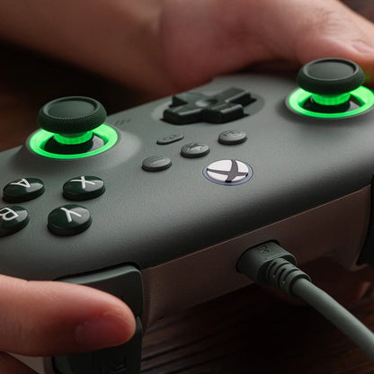 Controle Gamer 8BitDo Ultimate C com Fio para Xbox RGB e Hall