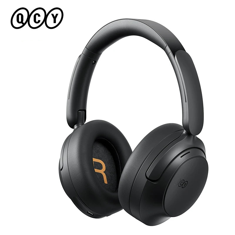Headphone QCY H3S Hi-Res LDAC ANC Adaptativo Bluetooth 6.0 com Áudio Espacial